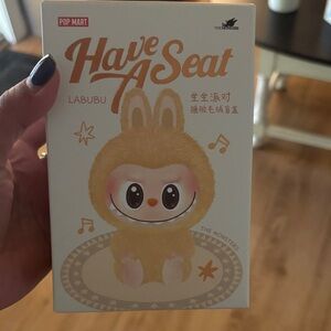 UNOPENED Pop Mart Labubu Have A Seat Brown Doll